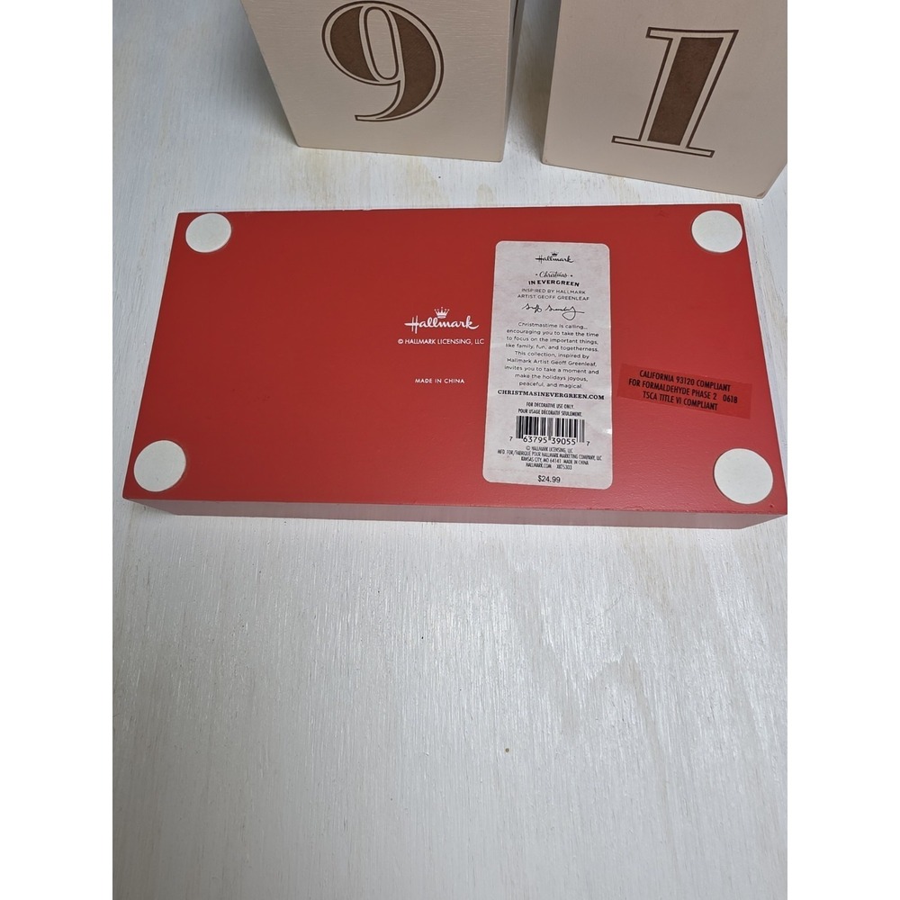 Hallmark- Days To Christmas Countdown Blocks Large - Picture 6 of 6